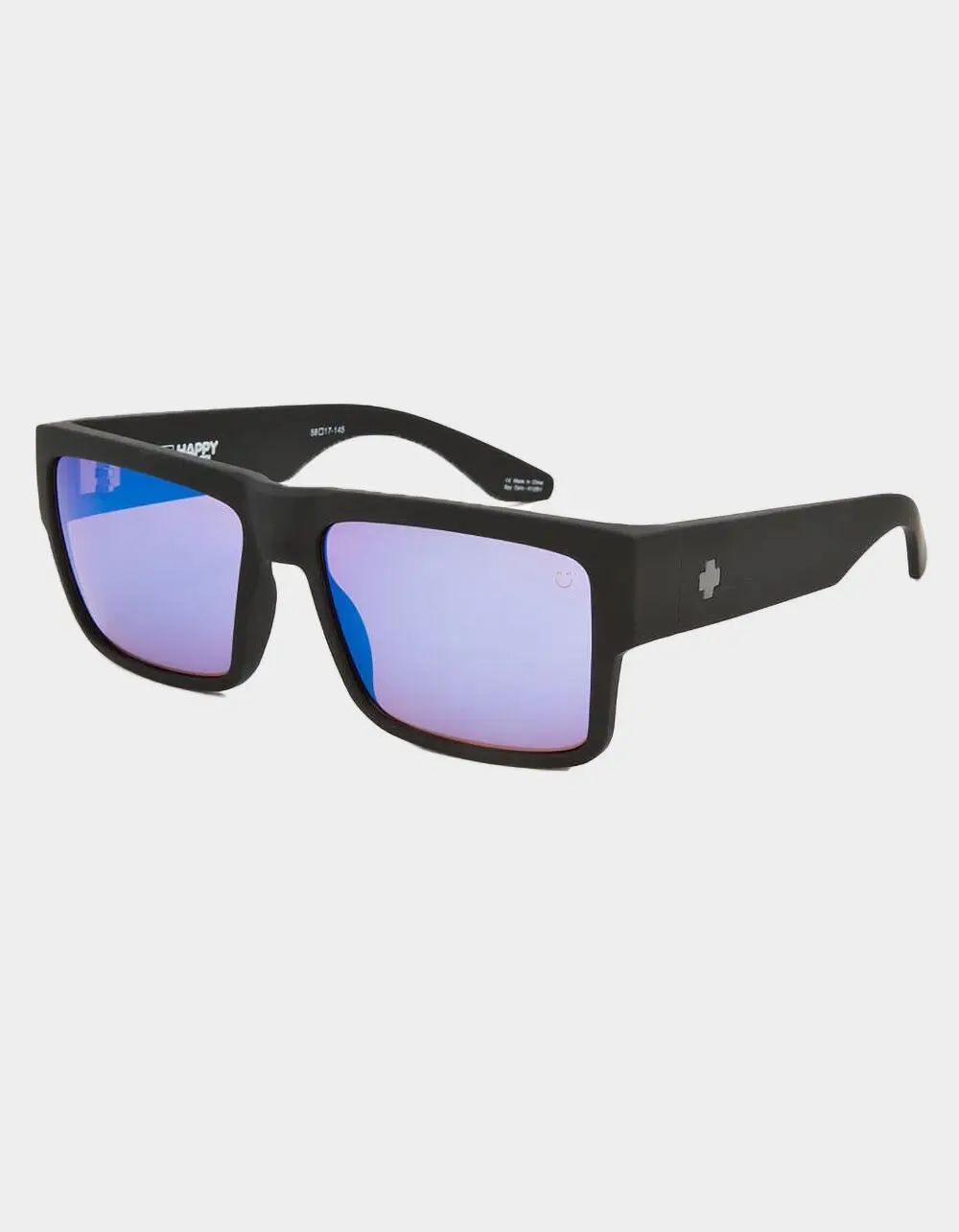 SPY  Mens Happy Lens Cyrus Sunglasses, Matte Black, ONESZ