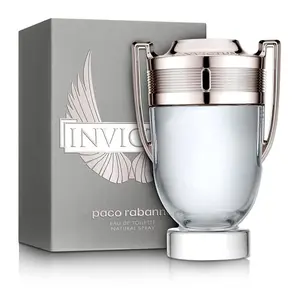 Paco Rabanne Invictus Eau De Toilette Spray for Men --Woody Aquatic Fragrance