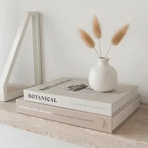 Set of 2 Decorative Books, Coffee Table Decor, Stackable Decor Box, Home Decoration Fake Book, Interior Decor, Ideal for Home Aesthetics, Cafes, Hotels