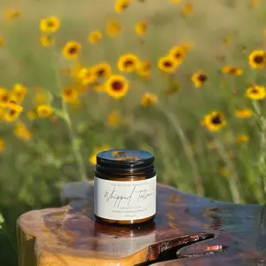 The Nicoson Homestead Handmade Whipped Tallow Unscented 4oz - Natural Moisturizer with Vitamins A D E & K for Face Body Hands Lips