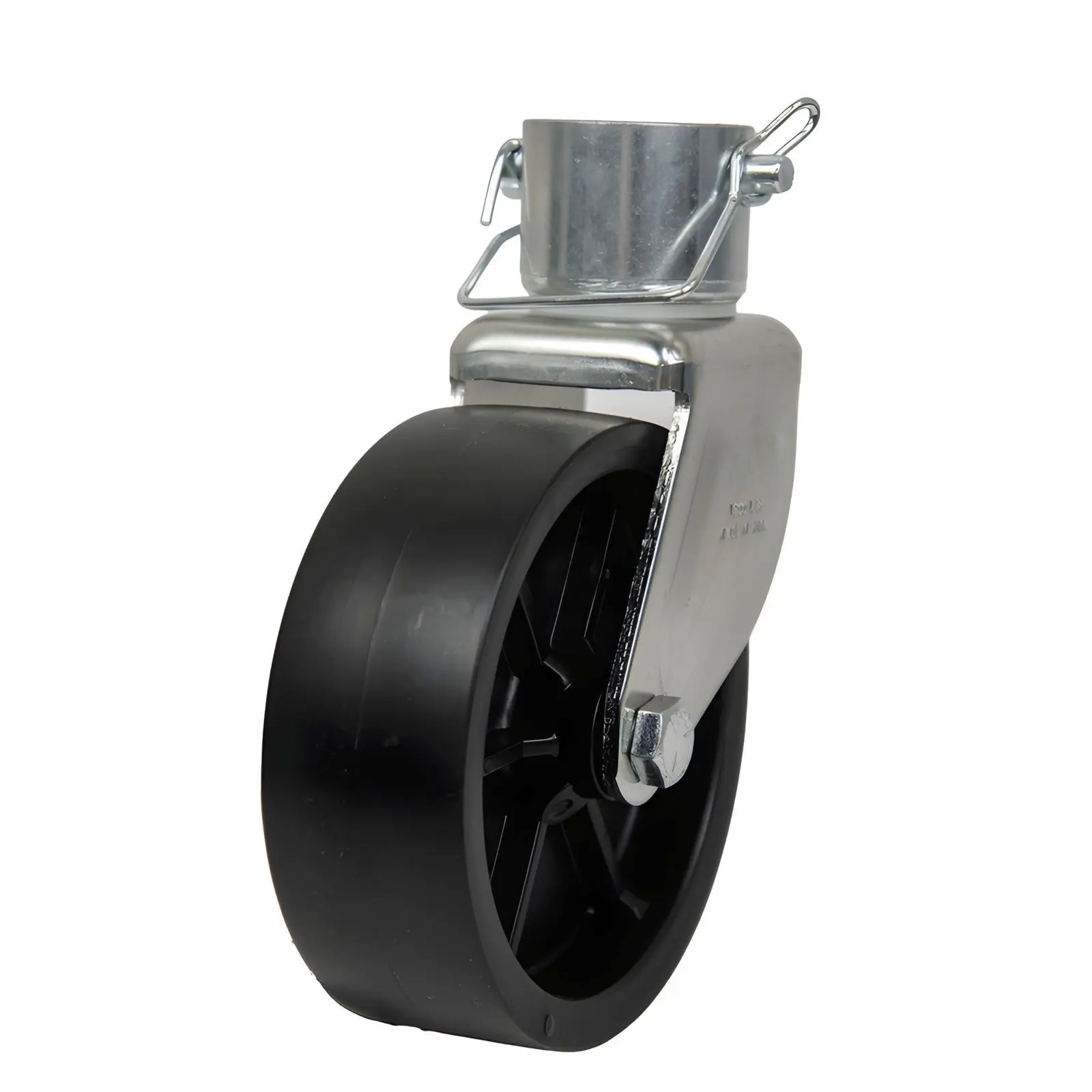 Jeremywell 6" Inch Trailer Swirl Jack Wheel Caste 1200lbs Capacity