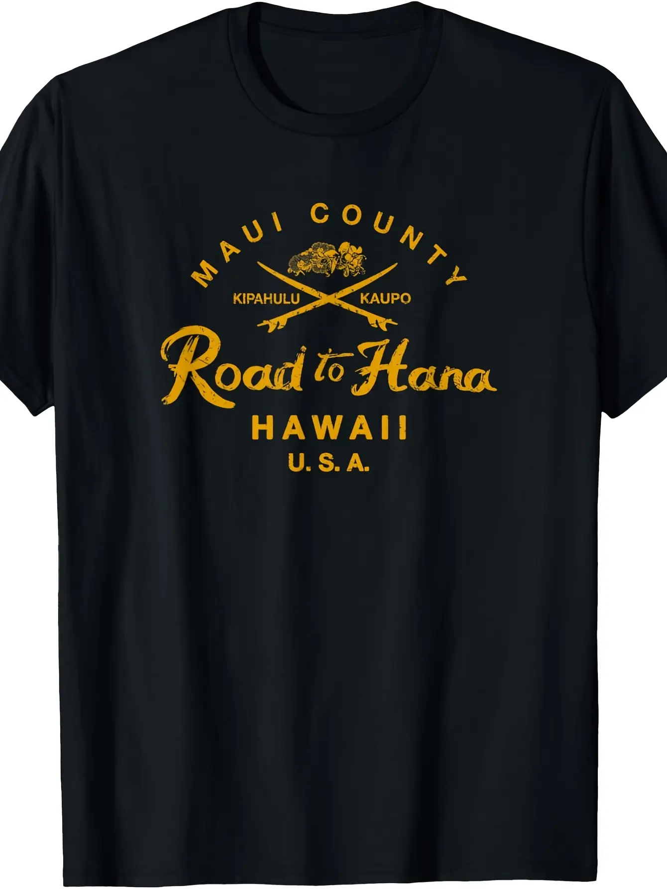 Hawaii The Road to Hana Maui Hawaiian Vintage T-Sh