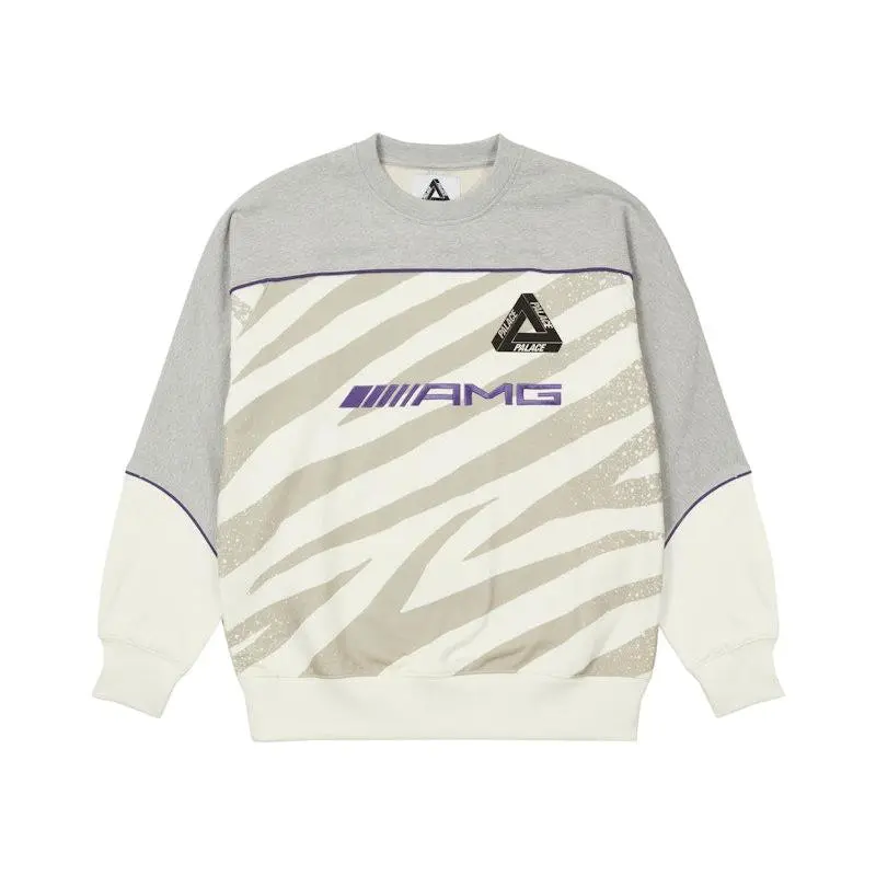 Palace AMG Technical Crew White (men) by StockX