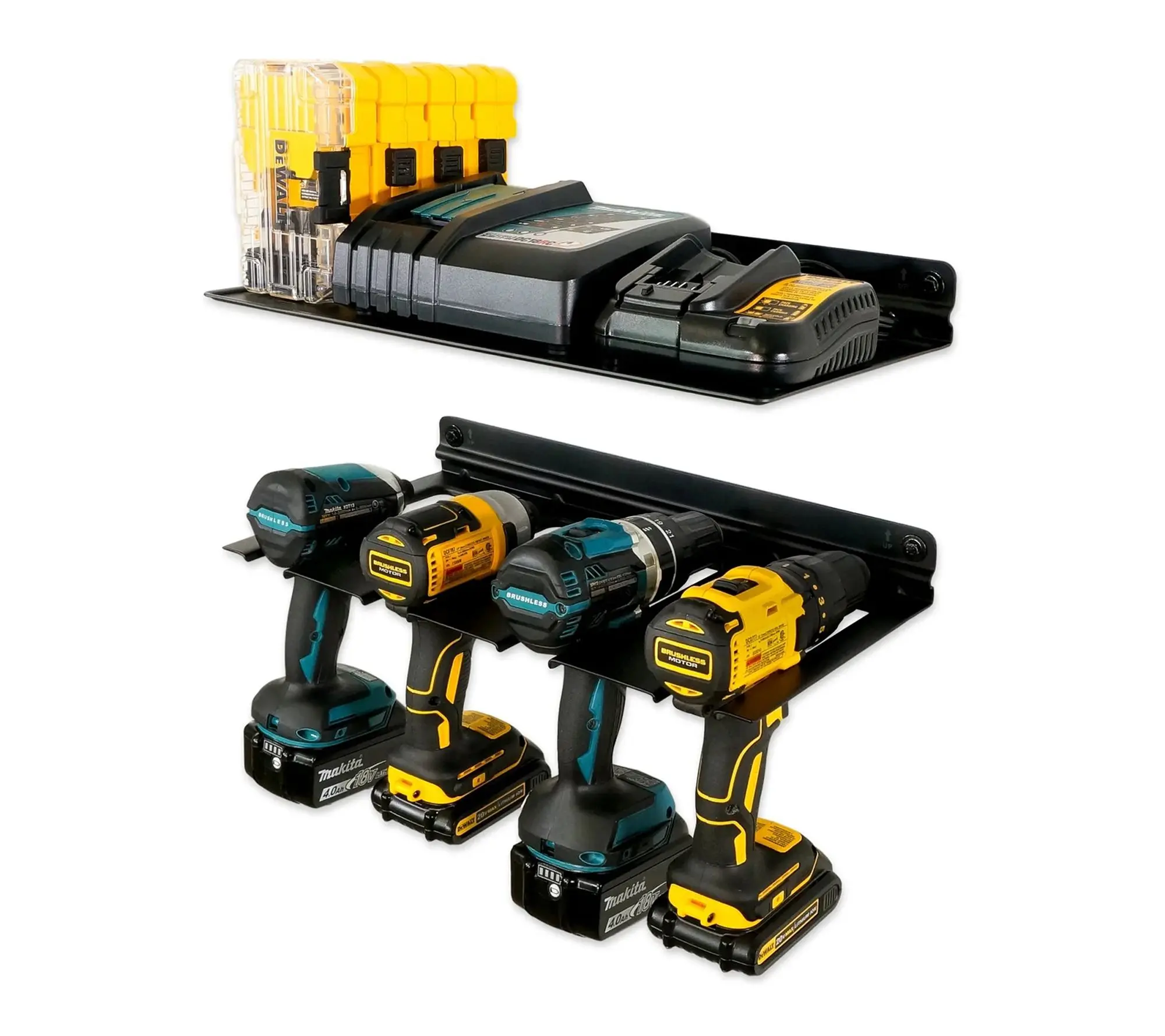 StoreYour E-Drill Power Tool Organizer with Shelf