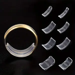 Ring Size Adjuster, Transparent Thin Ring Size Adjuster Kit, Ring Size Adjuster Tool, Jewelry Accessories for Women & Men