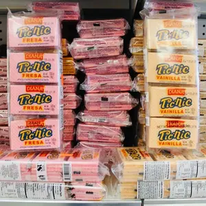 2 pack cookies from El Salvador - Guatemala. Diana Pic nic fresa O vainilla Snack