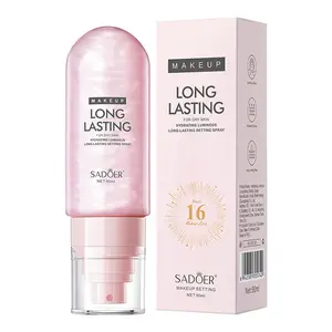 50ml Portable Setting Spray, Natural Oil Control Brightening, Lightweight Long Wear Face Makeup Spray, Hydrating Setting Spray For Dry Skin