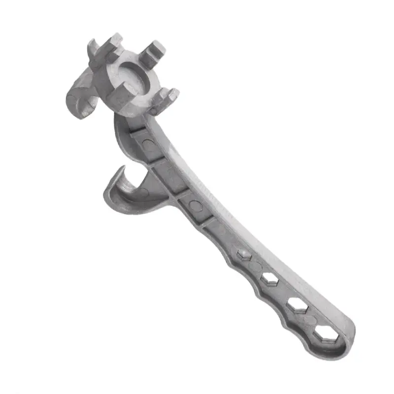 7-in-1 Aluminum Bung Wrench - Heavy Duty Drum & Bucket Opener for 5–55 Gallon Barrels, Non-Sparking Multi-Size Cap Removal Tool
