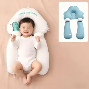 Baby Soothing Sleeping Pillow,Detachable Cushion Supporting Head Body Support Sleeping Pillow,Soft & Breathable