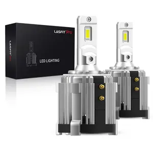 Lasfit H7 LED Bulb w/Retainer Adapter Fit for Volkswagen Golf Passat GTI Tiguan Mercedes-Benz Metris | 2 Bulbs