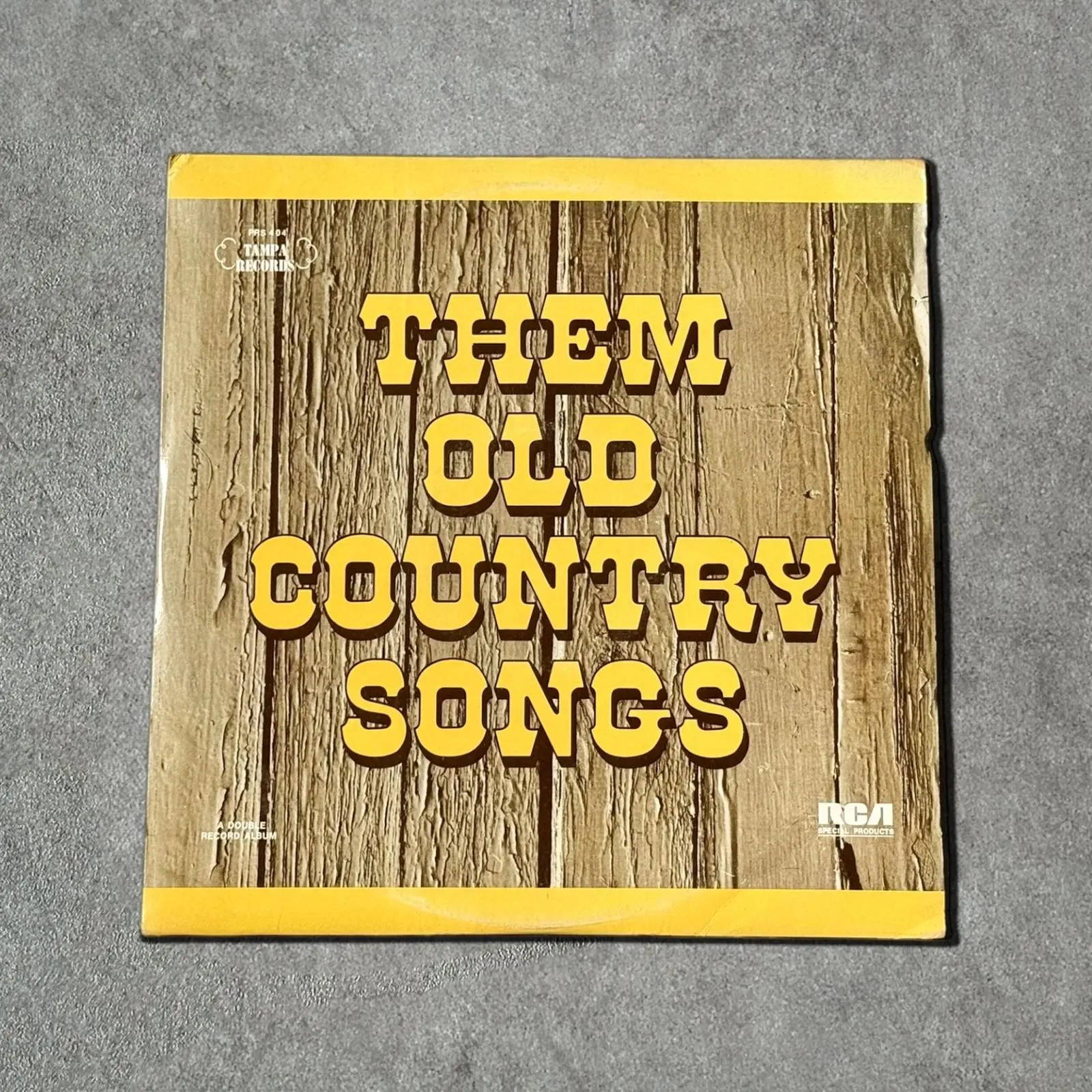 “Them Old Country Songs” Vintage Record Vinyl