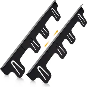 Stainless Steel Stove Gap Cover 2PCS Replacement Parts – Adjustable Kitchen Gap Filler Guard Between Stove & Counter, Easy Clean, Heat Resistant, Durable
