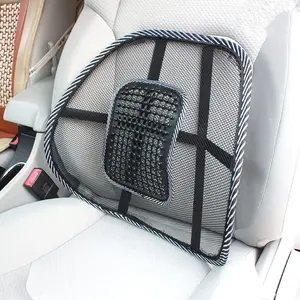 Car Seat Backrest Cushion, Mesh Lumbar Support Pad, Car Seat Pillow, Massage Back Rest, Home Office Chair Back Support