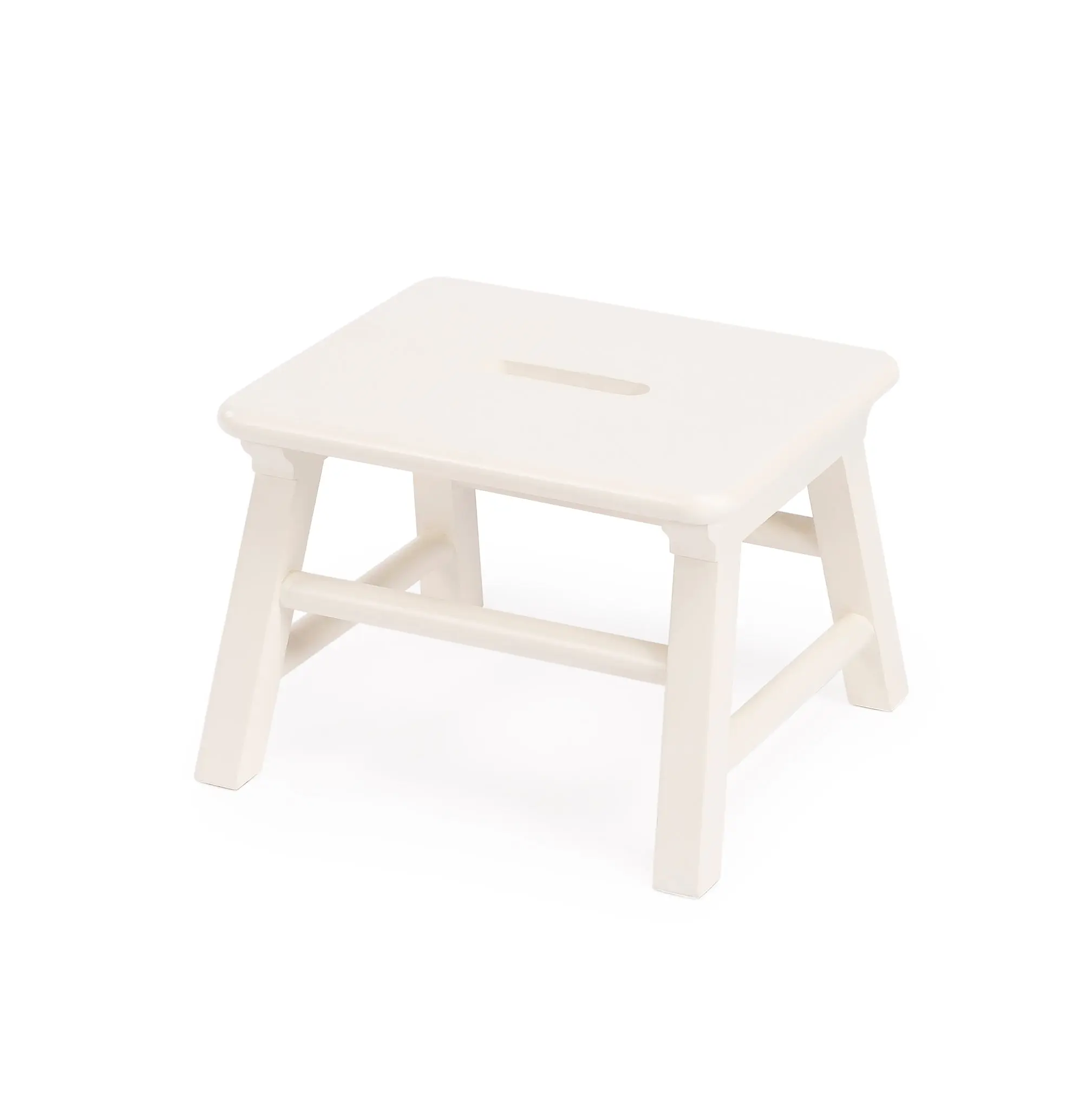 Butler Specialty Company Melrose 14 in. W x 10 in. H Rectangular Wood Single Step Accent Stool, White