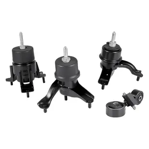 VEVOR Engine and Transmission Motor Mount Kit Replacement, Set of 4, Compatible with 2007–2011 Toyota Camry 2.4L L4, Replace OE# A62009, A4207, A4211, A4274, Secure Support