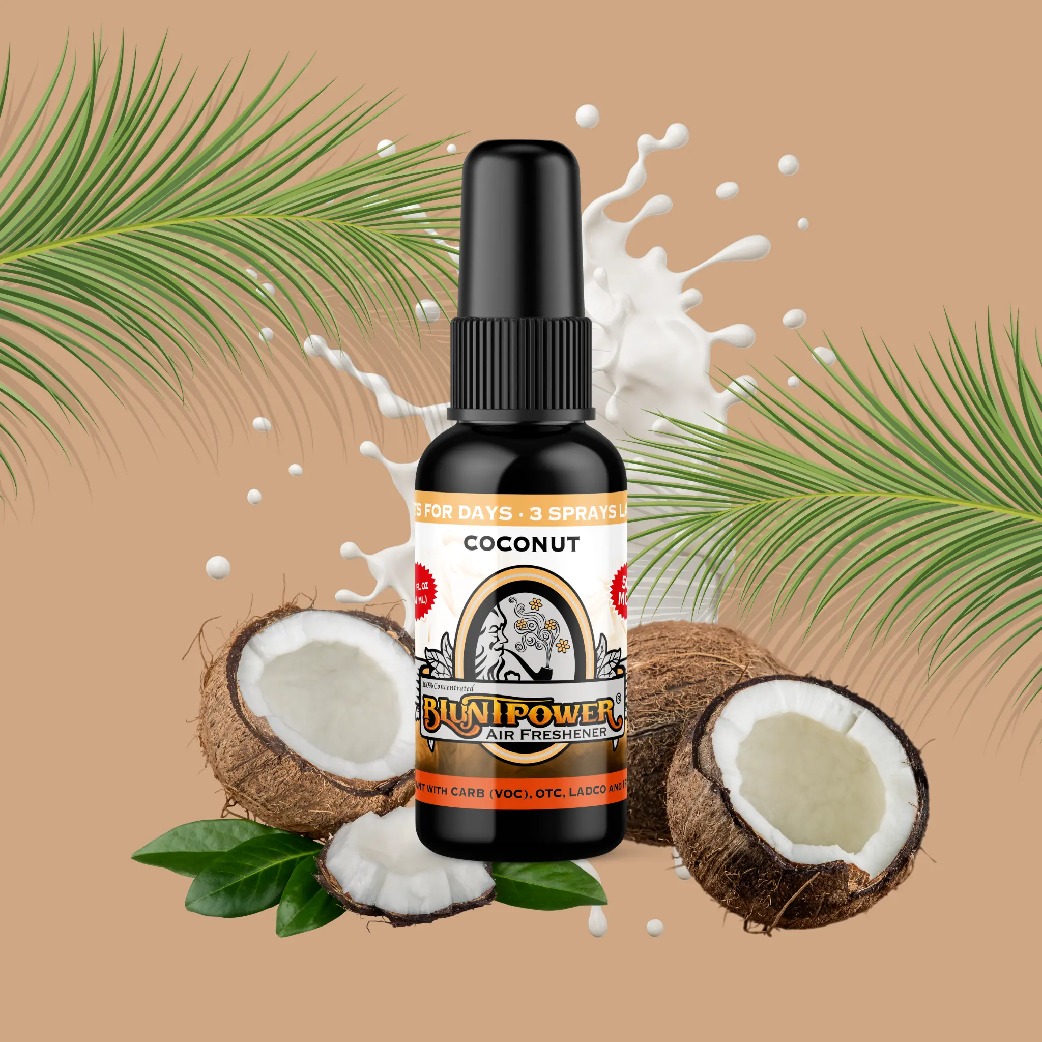 Coconut Air Freshener Spray Coconut Air Freshener Spray