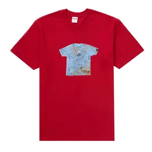 Supreme 30th Anniversary First Short Sleeve Tee Shirt Red