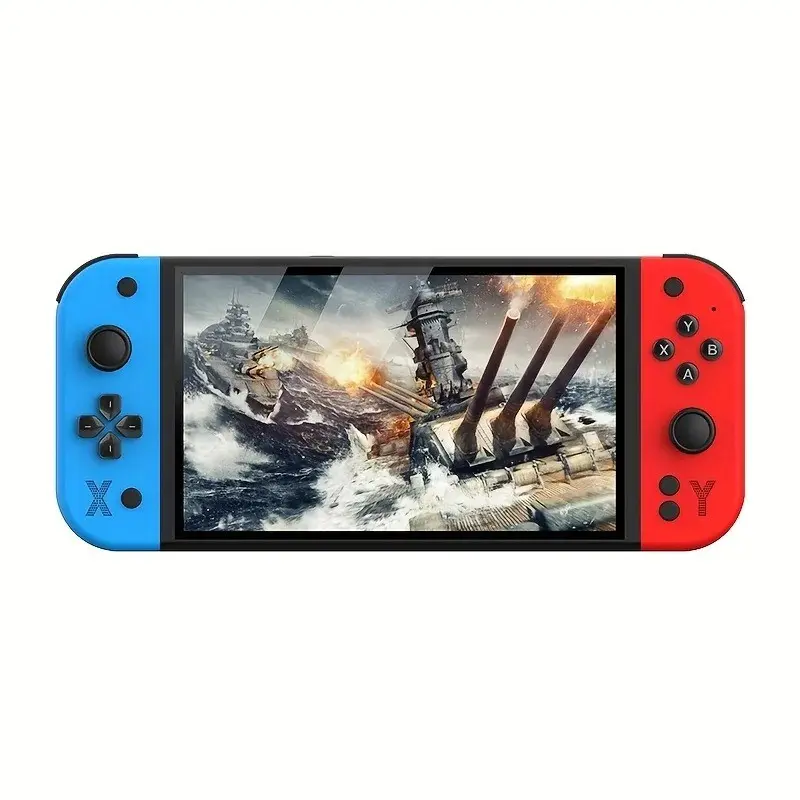 G90 Electronic Game Console with 7.0 Inch HD IPS Screen, Portable Handheld Retro Mode Support, Dual Joystick, Multiple Colors Available