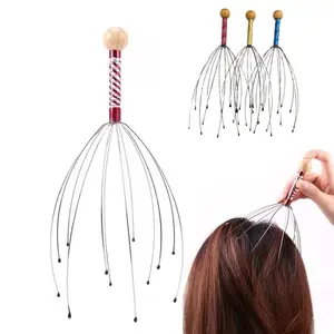 Scalp Massager, 3pcs/set Handheld Manual Scalp Massager for Deep Relaxation, Head Scratcher for Stress Relief