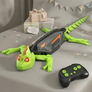 Perfect Children's Day Gift Idea  Wall Climbing RC Gecko Toy, Remote Control Gravity Defying Wall Crawler with LED Eyes, 360° Rotation Stunt Car, Cool Birthday Gift for Kids & Adults Indoor Fun