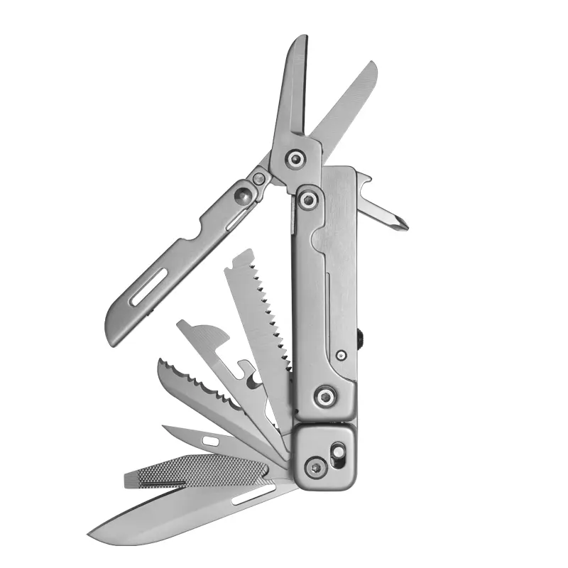 Multi-functional tool hand DIY multi-tool folding knife scissors knife EDC multi-functional tool hand DIY multi-tool multi-tool clamp folding knife scissors knife EDC