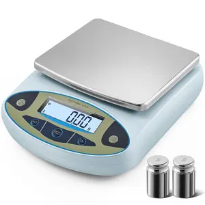 lab Scale 6000g x 0.01g Digital Gram Scale 0.01g Accuracy  Scientific Analytical  for Laboratory,  Weighing (6000g, 0.01g)