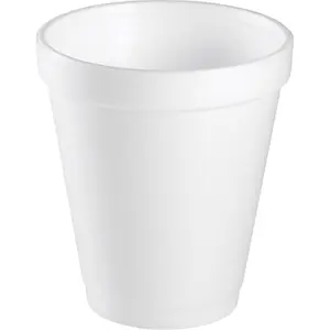 212 MAIN Disposable 8oz White Styrofoam Insulated Cups, 1000 Pcs - Styrofoamcup for Party, Birthday Supplies (DCC8J8CT)
