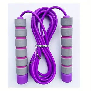 Adjustable Non-Slip Foam Handle Jump Rope, Suitable for Men and Women Sports Training, Durable Exercise Equipment