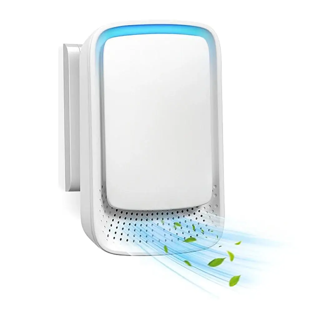 Portable Mini Air Purifier, CE-Certified Solar-Powered Ionizer, Home Bedroom & Office Air Freshener Deodorizer, Yes