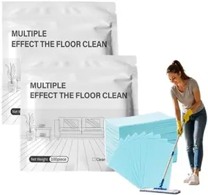 200-Piece Multi-Surface Concentrated Floor Cleaning Tablets – For Hardwood, Tile, Laminate Floors; Multi-Effect Formula for Home Kitchens