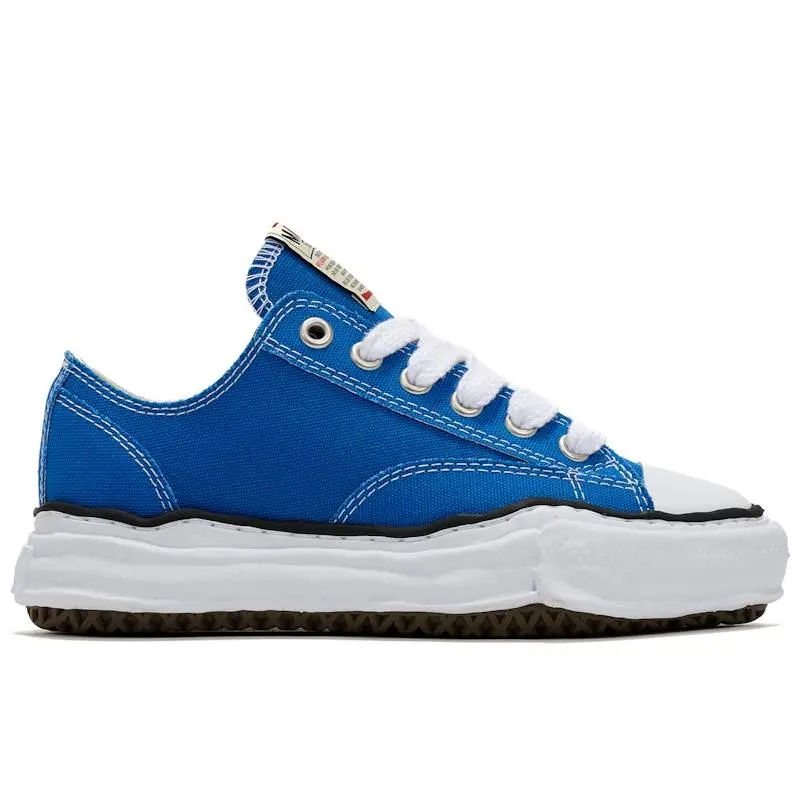 Maison Mihara Yasuhiro Men's Peterson OG Sole Canvas Low CL Blue, from StockX