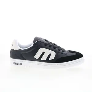 Etnies Locut 4101000507984 Mens Black Leather Skate Inspired Sneakers Shoes