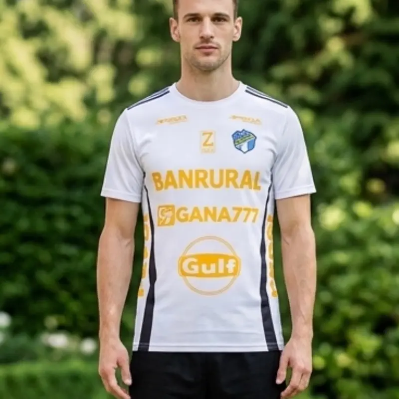 Communicaciones Guatemala Jersey unisex yellow gold “Font”