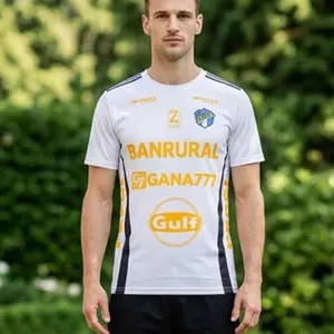 Communicaciones Guatemala Jersey unisex yellow gold “Font” Communicaciones Guatemala Jersey unisex yellow gold “Font”