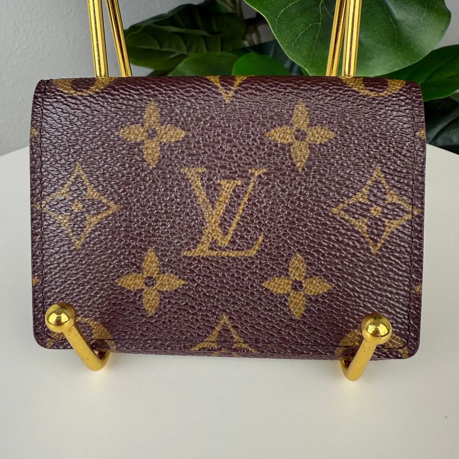 Pre-owned Authentic Louis Vuitton Monogram Canvas Wallet