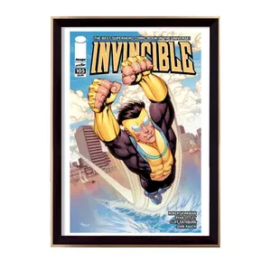 Invincible Poster, Invincible Anime Poster, Dynamic Comic Art Rolled Poster, Gift For Fans