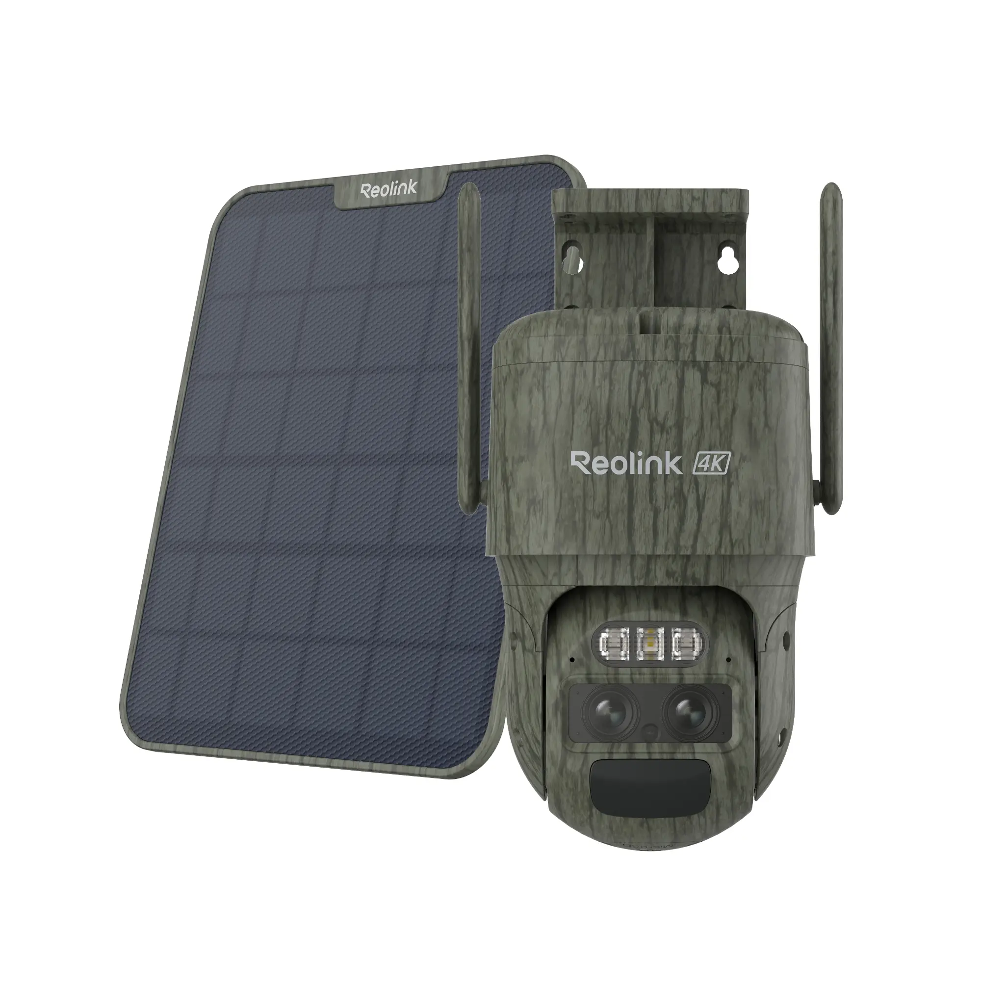 Reolink TrackMix LTE-C Cellular Solar Powered Home Security Camera, 4G 8MP, PTZ Auto-Tracking, Color Night Vision, Motion Sensor, Smart Detection, Micro SD Compatible, IP65 Weatherproof, Lte Wireless, 2-Way Audio