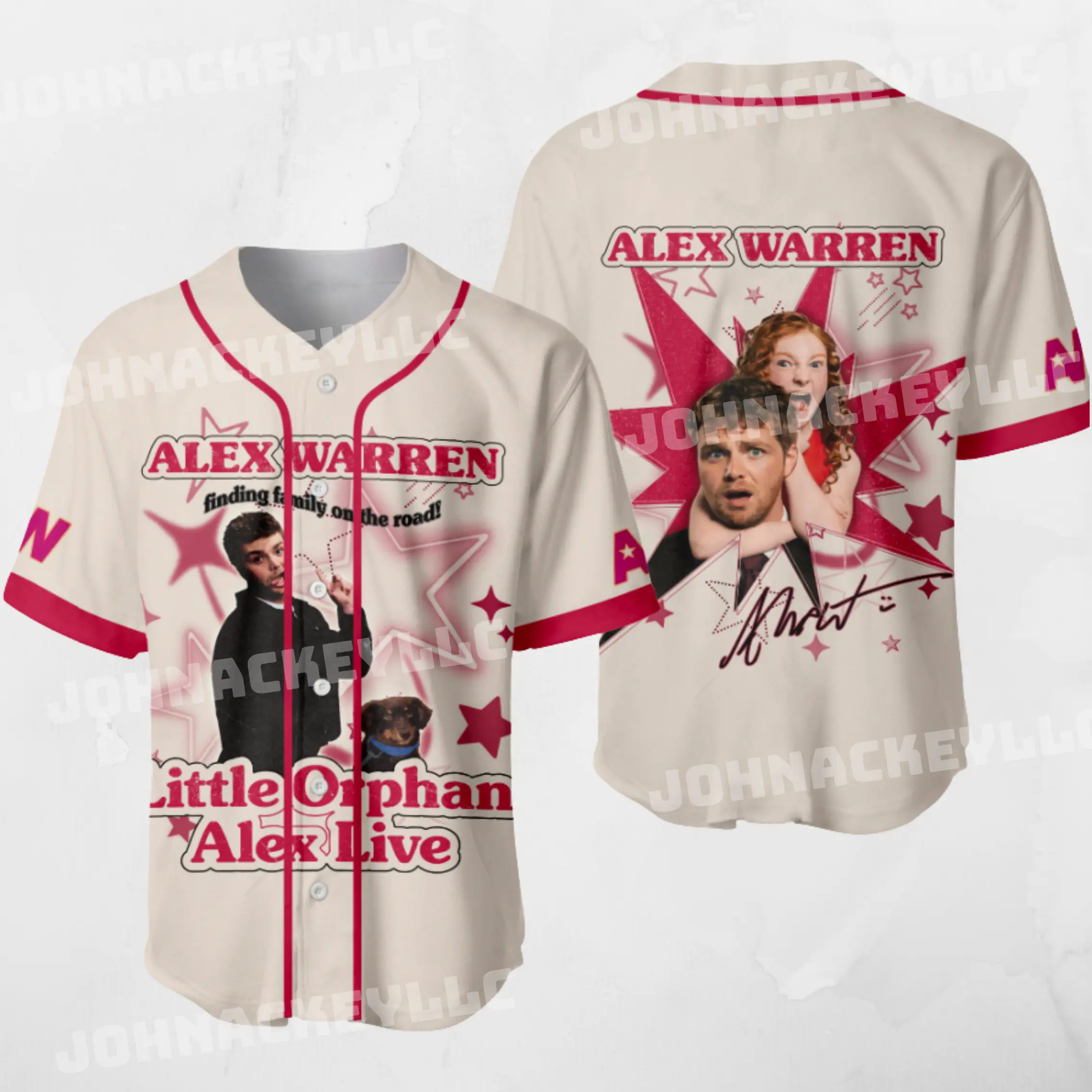 Little Orphan Alex Live Tour Jersey Style Shirt, ALex Warren Music Shirt, Special Gift For Music Fan