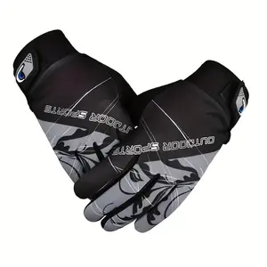 Motorcycle Full Finger Gloves, Breathable Non-slip Wear-resistant Bicycle Motorcycle Gloves, Sports Cycling Gloves, Protective Gear, Motorcycle Riding Gloves