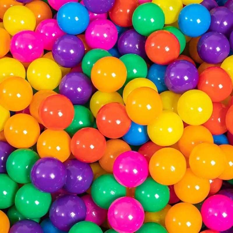 60/100pcs 5.5cm Thick Rainbow Plastic Balls, Non-Toxic Odorless, Swimming Pool Ball, Ball Pit Balls, Balls For Ball Pit, Play Pit Balls, Pool Fence Ball Pool Supplies, Home Game Party Activity Items