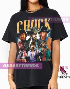 Limited Chuck Norris Actor Movie Drama Television Series Fans Gift T-shirt Vintage Retro Bootleg Graphic Tee Hoodie Sweatshirt Unisex OR90