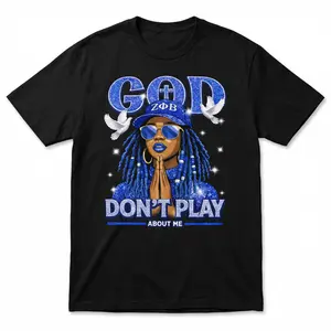 Zeta Phi Beta “God Don’t Play About Me” Tee