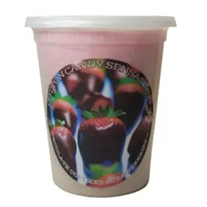 Chocolate Covered Strawberries Gourmet Cotton Candy - Cotton Candy Sensations 200+ Flavors