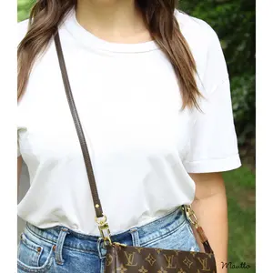 Extra Petite Crossbody Leather Strap - 3/8 inch (9mm) Wide - 3 Length Options