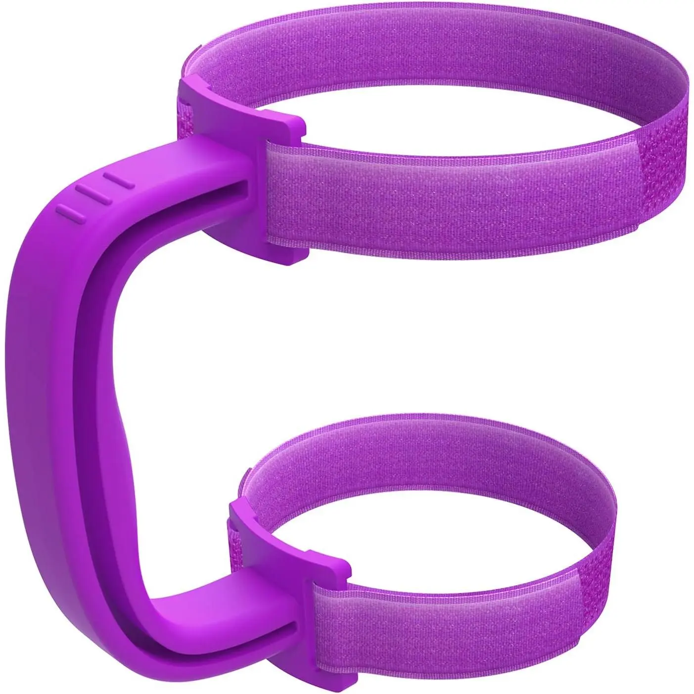 11 Colors  Upgrade Anti-Slip Adjustable Handle Fit for 20 Oz to 44 Oz of YETI, RTIC, Ozark Trail, Simple-Moden, SIC, SUNWILL, Tervis All Brand Travel Tumbler Cup Mug  (Purple)