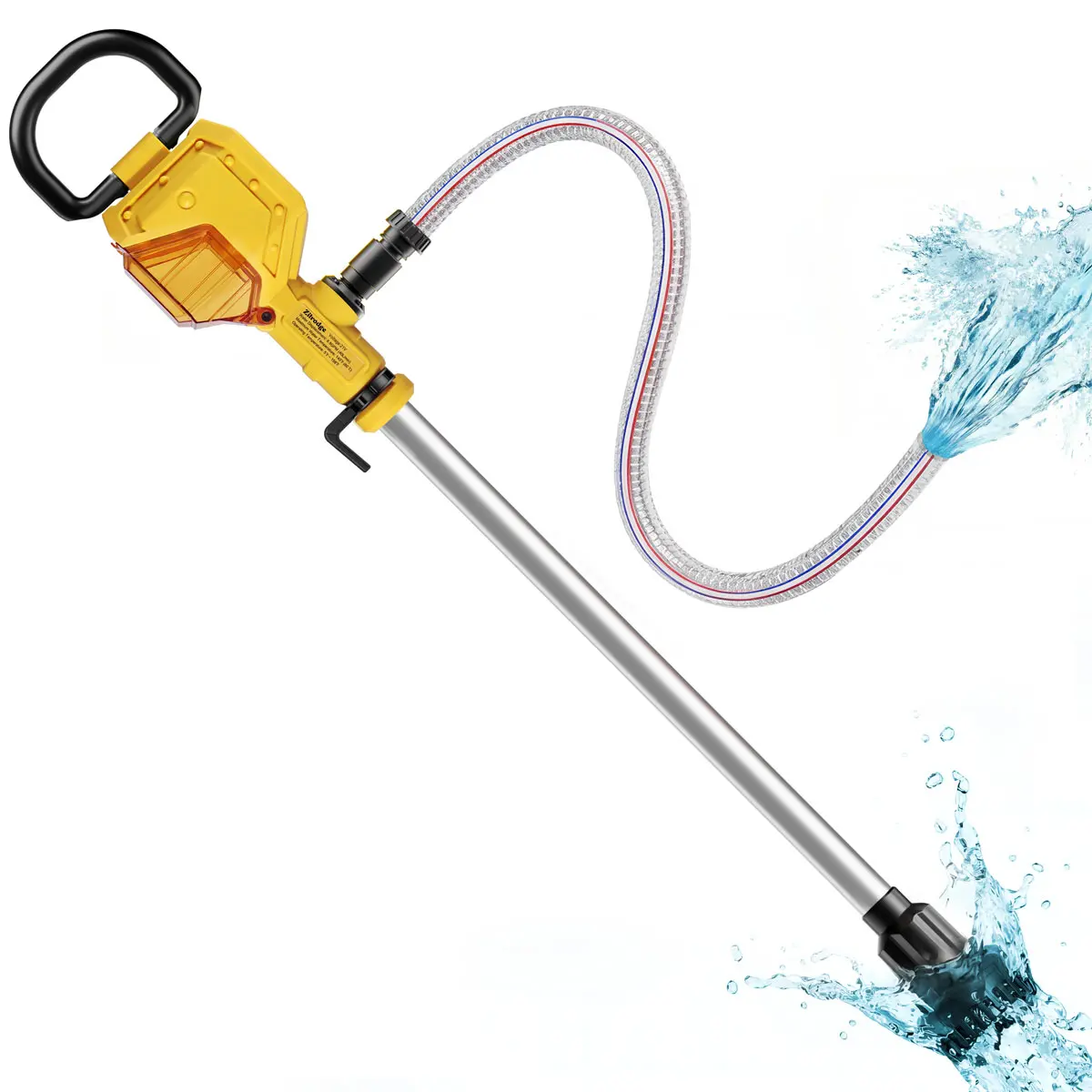 Cordless Stick Water Transfer Pump Compatible with Dewalt 20V Battery (Tool Only), Brushless Portable Utility Pump 770 GPH High Flow, Stainless Steel Water Sump Pump for Pool, Garden, Pond, Boat