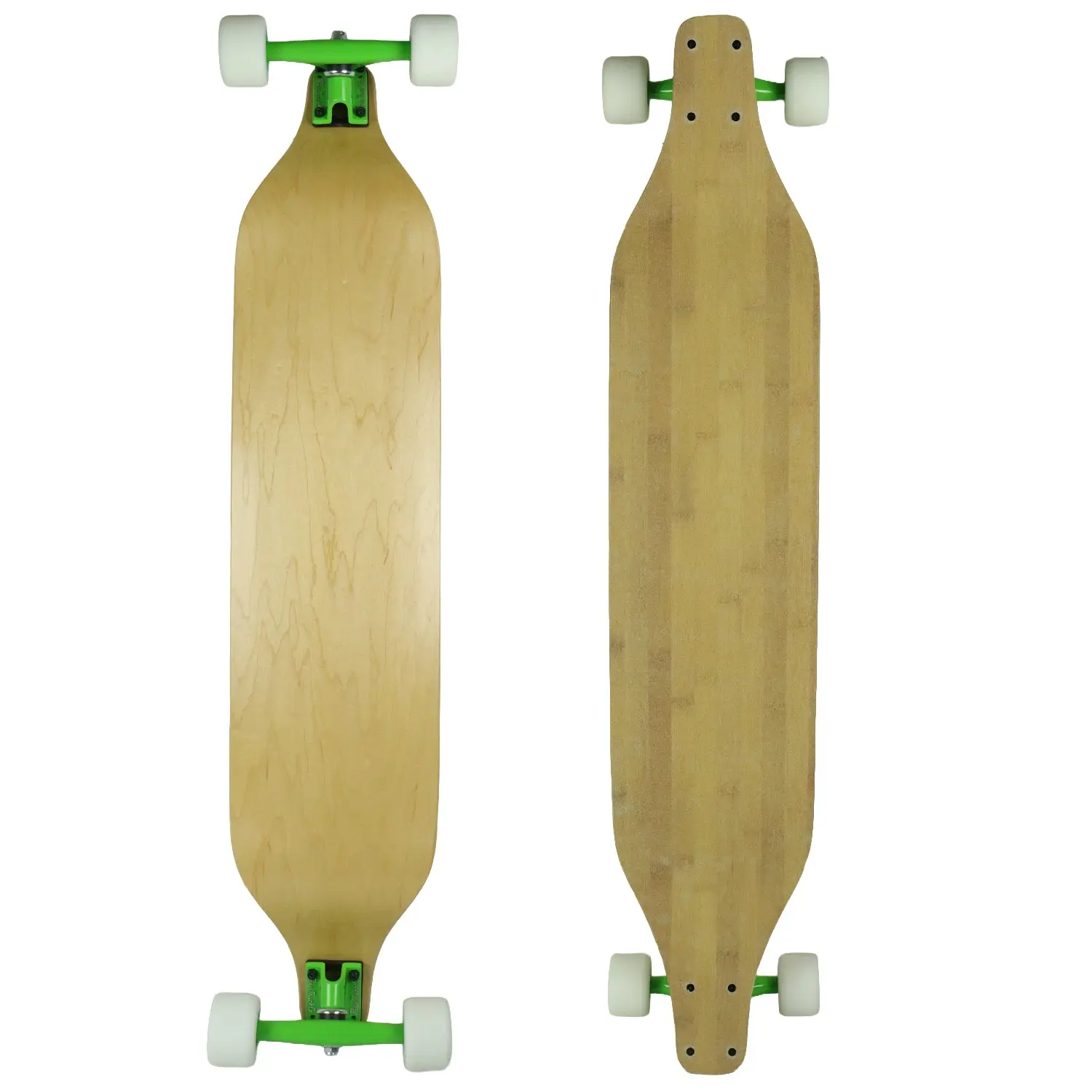 Moose Longboard Complete Falcon Drop Down 8" x 40" Paris Trucks Blood Orange Wheels