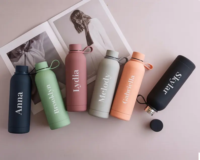 Custom Skinny Tumbler, Beach Party Favors, Bridesmaid Gifts, Best Emotional Support Water Bottle, 17 oz