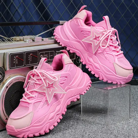 Men's Casual DIY Detachable Decorative Sneakers, Trendy Walking Sneakers, Stylish Breathable Lightweight Sneakers, Comfortable Low Top Lace-Up Shoes for All Seasons, Lowtop Casual Sneaker
