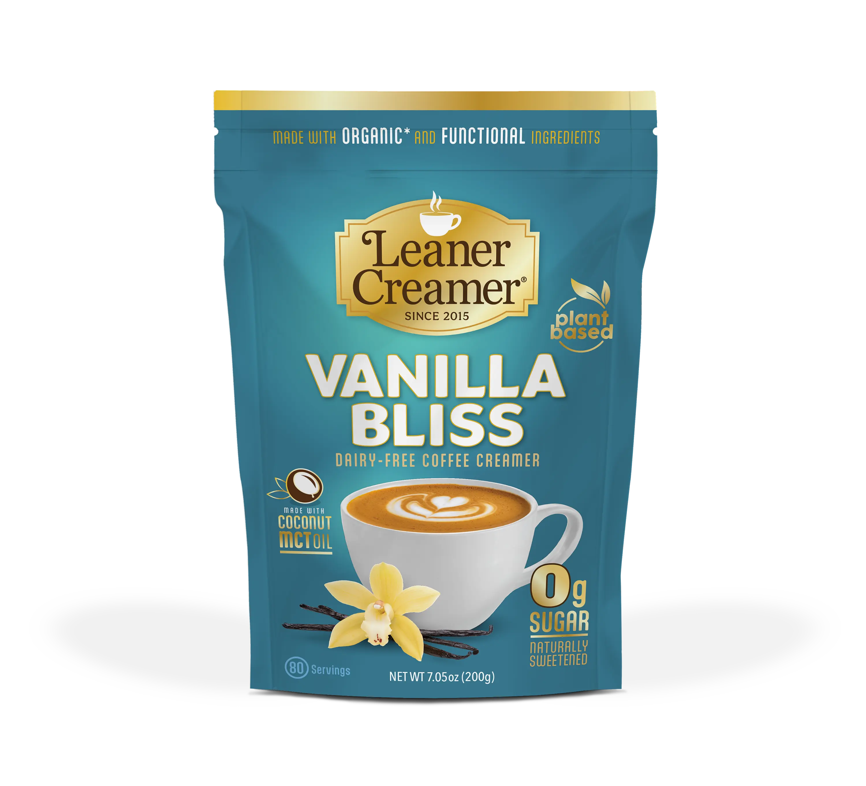 Sweetened on Purpose: Vanilla Bliss, Plant Based Coffee Creamer Sweetened on Purpose: Vanilla Bliss, Plant Based Coffee Creamer